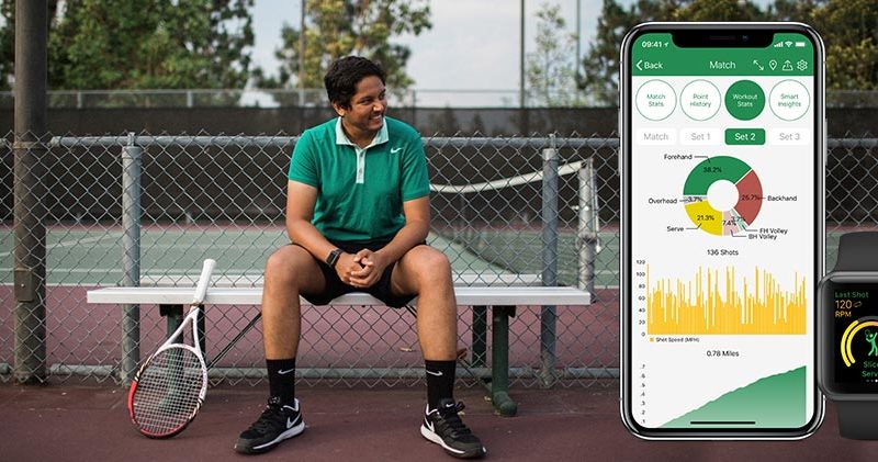 Swing, an AI-based Tennis App, Allows Players to Track Their Stats and Improve Their Games